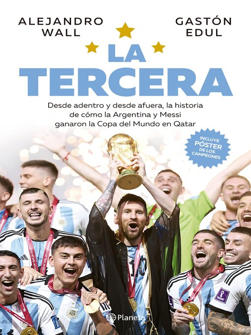 Cover image for La tercera